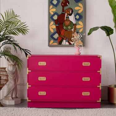 Hot Pink Fuchsia Dresser | Sunbeam Vintage - Highland Park - Los Angeles,  CA | ATTIC