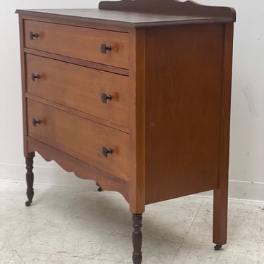 Free Shipping Within Continental US - Vintage Dresser Cabinet Storage On Casters 