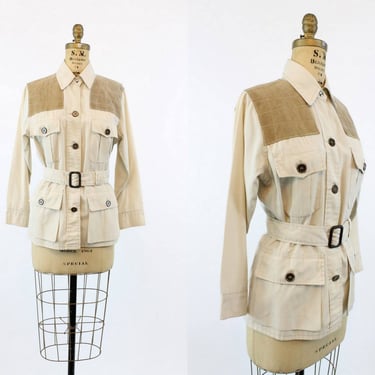 1960s workwear coat | vintage shooting hunting jacket | medium 