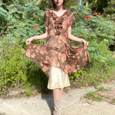 A Summer Dream Ralph Lauren Floral Chiffon Dress