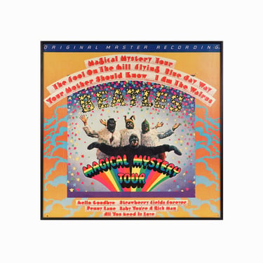 Magical Mystery Tour Poster Print Original The Beatles Master Recording Promo 