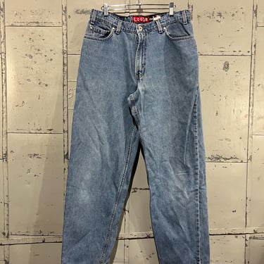 90s 34x32 distressed denim Levi’s Silver Tab baggy Loose Denim Jeans 