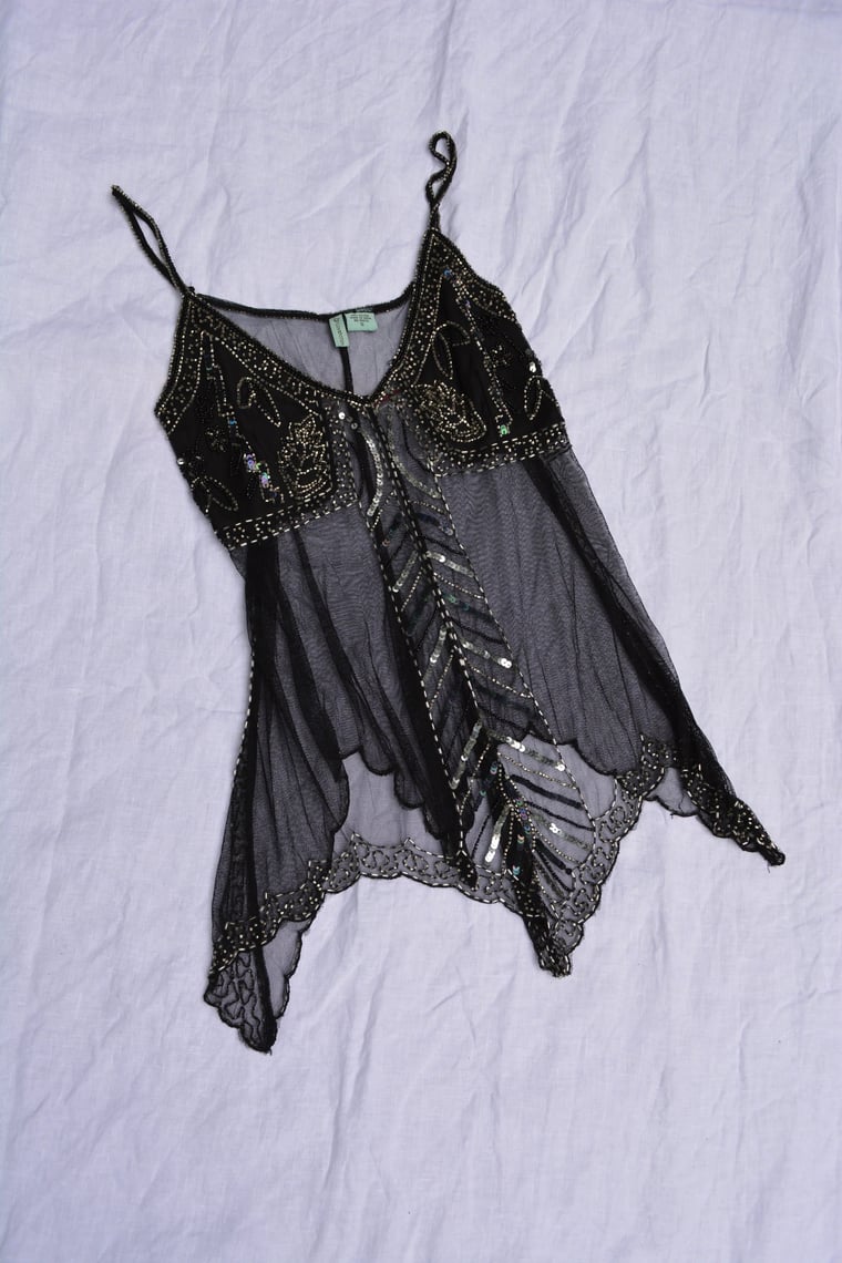 Early LGB TANK TOP popular DREAD ROCKS black archive rock Y2K