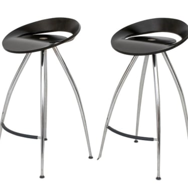 Set of Four Sigurdur Thorsteinsson Design Group Italia for Magis Lyra Barstools