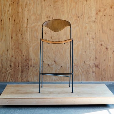 SHIPPING ONLY for Modernist Iron Stools by Arthur Umanoff 