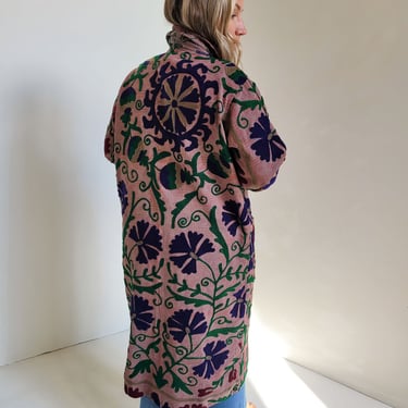 Long Embroidered Jacket - No. 020
