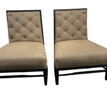 Pair Henredon Barbara Barry Repartee Accent Chairs SM216-4