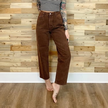 Gap Vintage High Waisted Brown Jeans / Size 30 