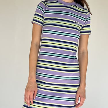 X-Girl Striped Tee Dress (M)