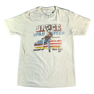 Vintage Bruce Springsteen T-Shirt Band Tee The Boss Soft Shirt