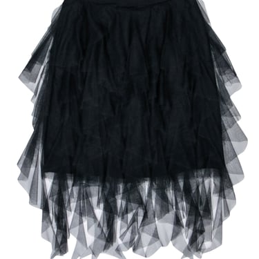 Worth New York - Blue Tulle Layered Skirt Sz 4