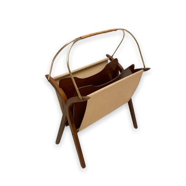 Vintage magazine rack \ magazine stand from the 1950s 