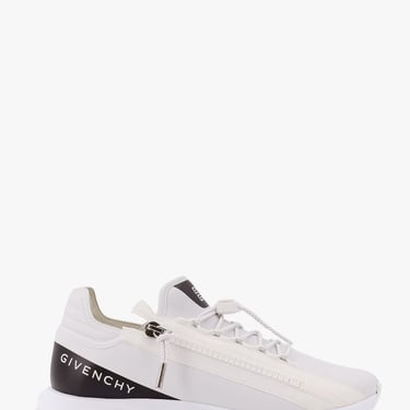 Givenchy Men Spectre Runner Leather Sneakers With 4G Side Zip Detail
