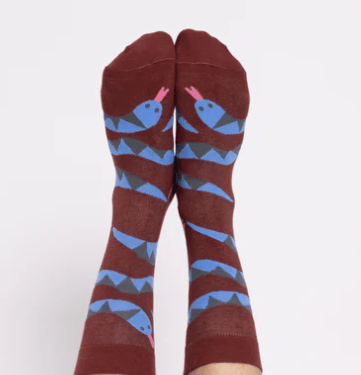 Snakes Crew Socks