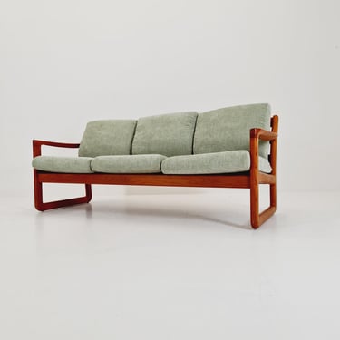 Mid century teak 3-Seater Sofa by Johannes Andersen for Silkeborg, 1960s 