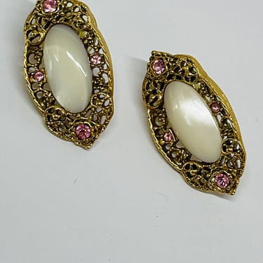 Faux Mother of Pearl Earrings