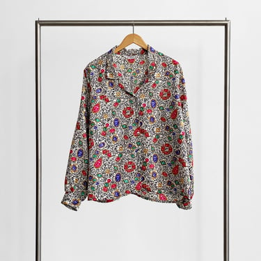 Jewels and Gems Patterned Blouse