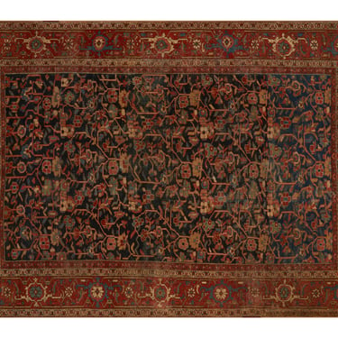 Vintage Heriz Rug - 12'5" x 9'3"