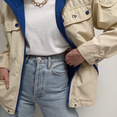 Vintage Ocean Pacific Pale Khaki Jacket