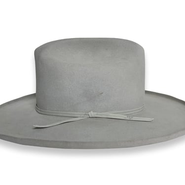 Vintage RESISTOL Cowboy Hat ~ size 7 3/4 ~ Western Fedora ~ Pencil Curl ~ Fur Felt Fedora ~ 6X Beaver ~ Wide Brim 