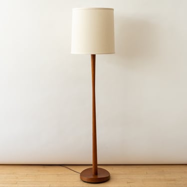 Walnut Laurel Pole Lamp by Laurel