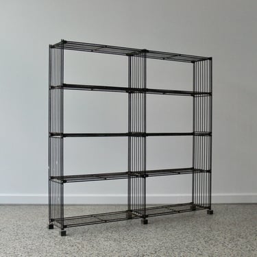 Erecta-Shelf by Metropolitan Wire Goods Mid Century Modern Wrought Iron Shelf/Bookshelf/Display Shelf 