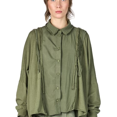 Wella Voluminous Paneled Blouse