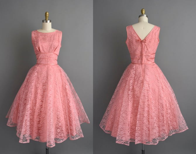 Pink on sale 50's dress