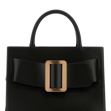 Boyy Women Black Leather Bobby 32 Shopping Bag