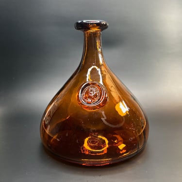Outstanding Amber Viking Style Ole Winther Holmegaard Carafe - Unique Gift for Home Decor Lovers 