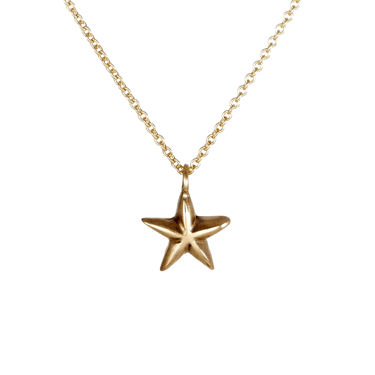 Zara Necklace - Brass