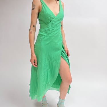 Catherine Maladrino Green Dress (S/M)