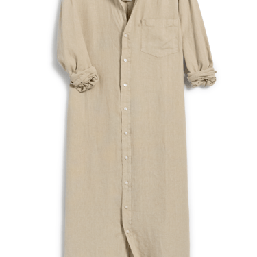 Rory Linen Maxi Shirtdress