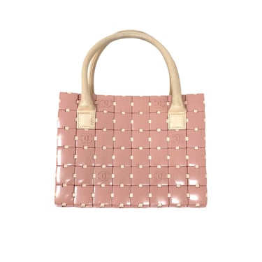 Chanel Pink Puzzle Logo Bag