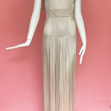 The Clara Gown, 1920s Art Deco Wedding Gown 