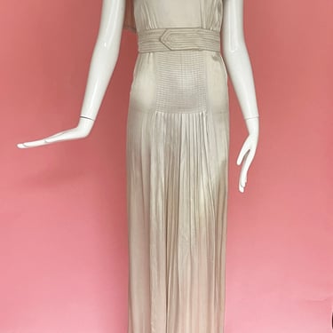 open lace back dress Vintage 80s Does 20s Black Dress White Satin Collar & Cuffs