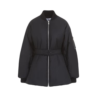 Alaïa Women Alaïa Technical Belted Bomber