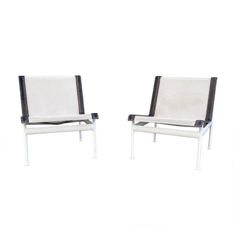 Richard Schultz for Florence Knoll Pair of Garden | Patio Chairs