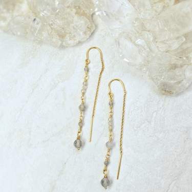 James + Jezebelle | Labradorite Threader