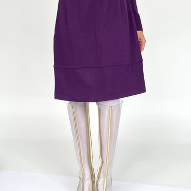 Grape Knit Skirt (M)