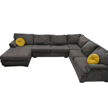 Dark Gray U-shaped Sectional