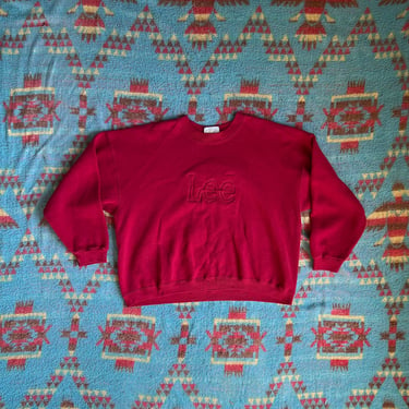 Vintage 1990s Lee Heavyweight Athletic Crewneck Sweatshirt 
