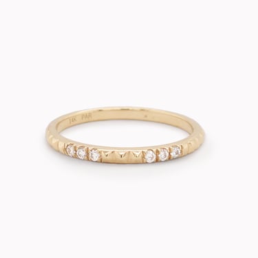 Diamond & Gold Studded Ring