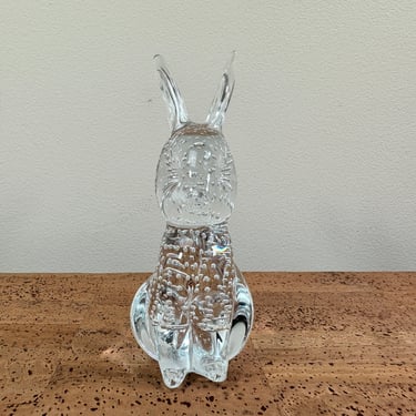 VIntage Art Glass Bunny Rabbit | Suspended Bubbles | The Feathered ...