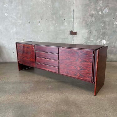 Vintage Rosewood Credenza - No Key