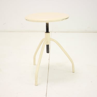 1950s, Medical Adjustable Stool, Czechoslovakia / Vintage Stool / Mid-century / 