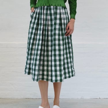 H+ Hannoh Wessel | Skirt Joquise | Green Check