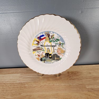 Mississippi Collectible Souvenir Plate 