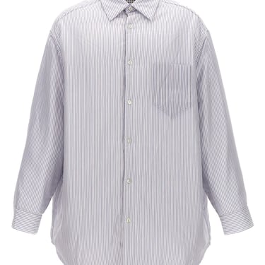 Maison Margiela Men Striped Shirt Jacket