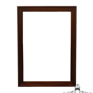 DIXIE FURNITURE Solid Mahogany Traditional Style 31" Dresser / Wall Mirror 